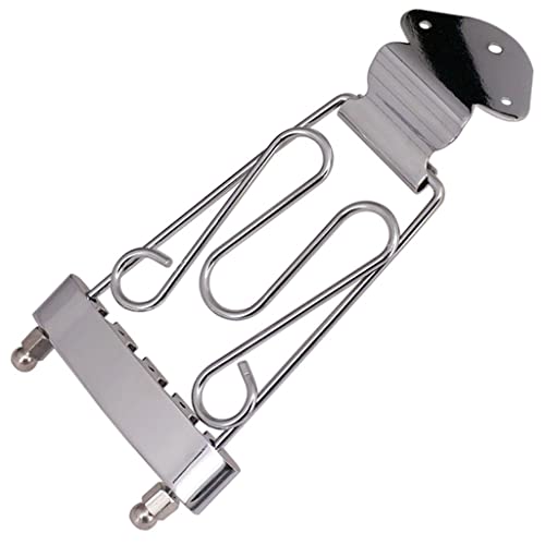 Generic Bridge Tailpiece for Electric Bass Jazz Archtop Guitar Replacement