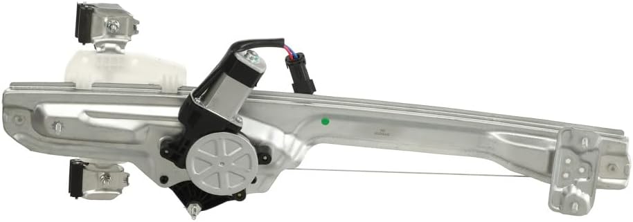 KarParts360 for Chevy Silverado 1500 2015 16 17 18 2019 Window Regulator Assembly Passenger Side Rear | 2 Pins | Power Cable | w/Motor | Standard | 12 Voltage | Replacement for GM1551159 | 84043807