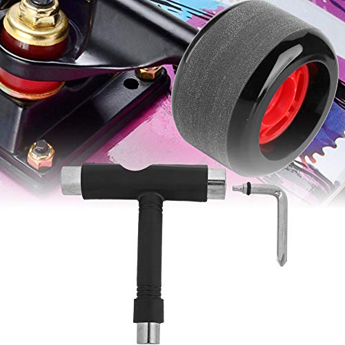 Skateboard Wrench Skateboard Spanner T Shape Screwdriver Skate Tool L Shape Spanner Skateboard Hardware Tool Skateboard Maintenance Wrench