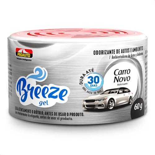 Cheirinho Aromatizante Breeze Gel Pro auto 60G (Carro Novo)