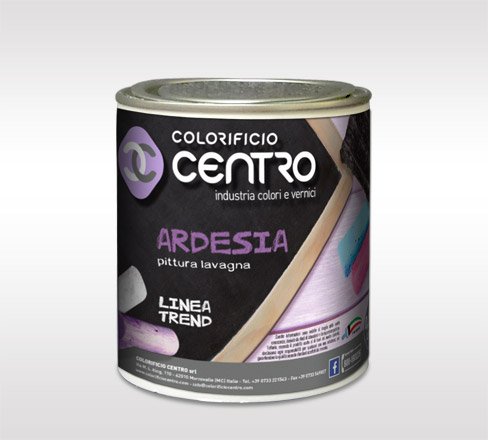 COLORIFICIO CENTRO Pittura Lavagna Ardesia Lt