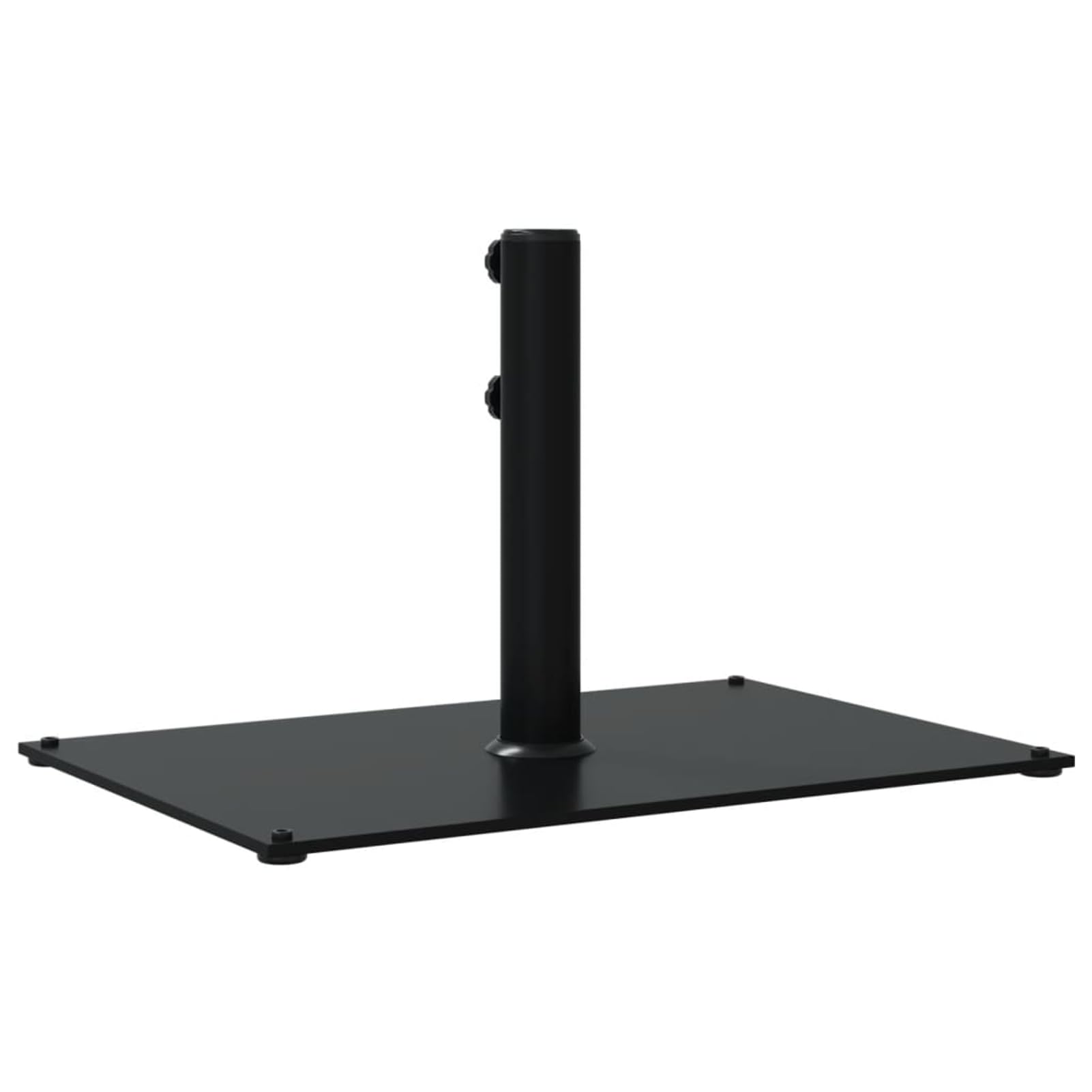 Stojak na parasol przeciwsłoneczny 15 kg czarny do masztu 32/38/48 mm