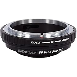 Lentes Para Samsung Nx2000 KECAY Anillo Adaptador para Adaptar Lentes de Canon FD FL Mount a Cámaras Samsung NX NX1 NX3000 NX2000 NX300 NX1000 NX210 NX200 NX30 NX20 NX5 - Adaptador Lentes Canon FD FL para Samsung NX FD-NX