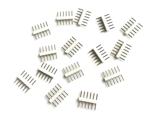 Image of 6-Pin to 6-Pin Connector Compatible with Nanoleaf Essentials Lightstrips (15 Pack, White) | 6-Pin to 6-Pin Connector (15 Pack, White)