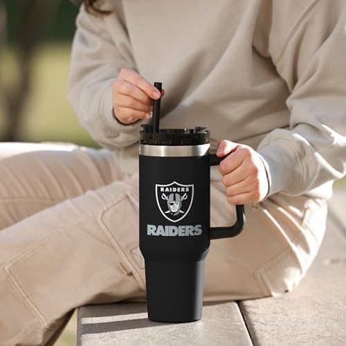 Image of FOCO NFL unisex-adult NFL Team Logo Insulated Travel Mug 40oz XL Tumbler