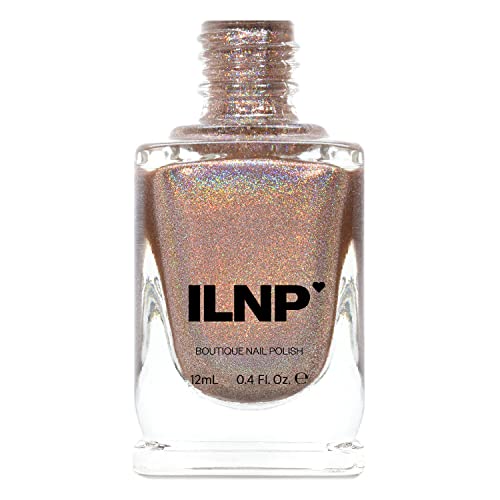 Image of ILNP Soft Focus - Cozy Medium Beige Ultra Holographic Nail Polish