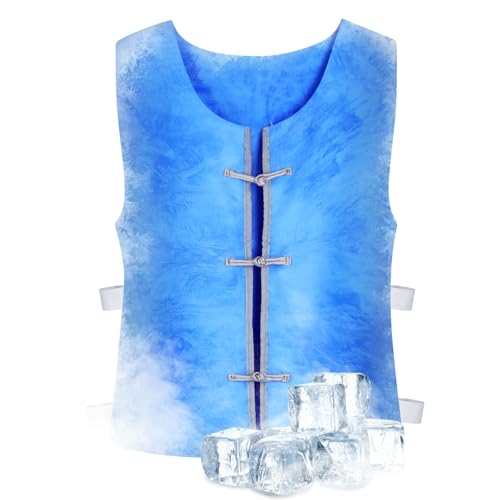 Evaporative Cooling Vest for Men & Women, Water-Activated Cooling Vest for Hot Weather | No Ice Needed Body Cooling Product