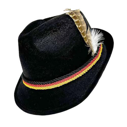 Sombreros de Oktoberfest para Mujeres - Accesorio De Cabeza Para Disfraz No Tejido | Sombrero De Fiesta Oktoberfest,Para Adultos Fiestas Halloween Carnavales Eventos Culturales Festival De Cerveza Cel