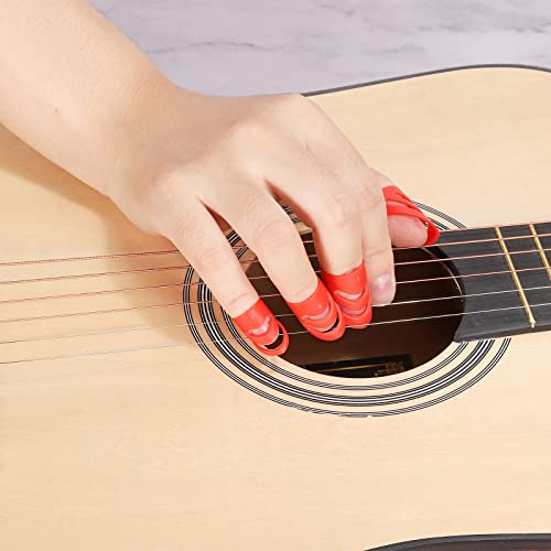 sourcing map Guitare Doigt Médiators Pouce Médiator L M Dimension Blanc avec Boîte pour Guitare Paquet de 6 - Les Beatles, Paul McCartney, John Lennon, RIngo Starr, George Harrison sourcing map Guitare Doigt Médiators Pouce Médiator L M Dimension Blanc avec Boîte pour Guitare Paquet de 6 – Image 6