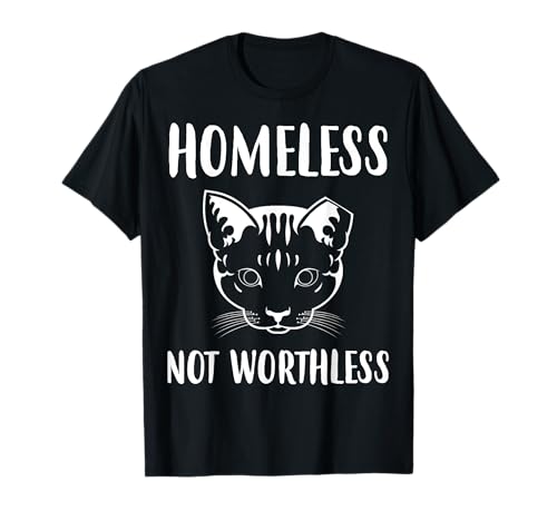 Homeless TNR Trap Neuter Release Feral Cat T-Shirt