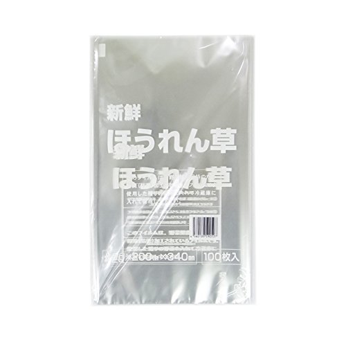 Amazon.co.jp: NIC FG OPP ボードン 四角袋 #20 200×340 文字「新鮮