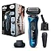 Price comparison product image Braun Series 6 60-B7200cc Electric Shaver With Precision Trimmer, SmartCare Center, Blue