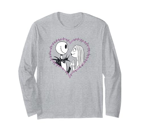 T-shirt Nightmare Before Christmas célébrant l'amour de Jack et Sally