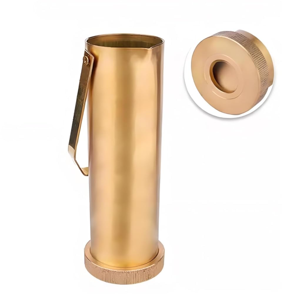 Louche d'échantillonnage d'huile en laiton de 500 ML avec cordes pour prélèvement de liquide