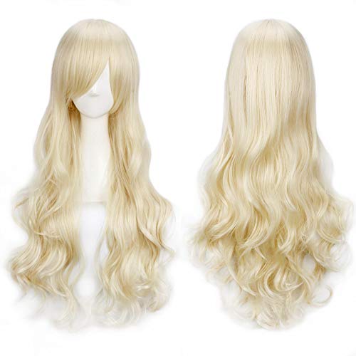 ColorfulPanda Charming Long Wavy Hair Costume Halloween Cosp