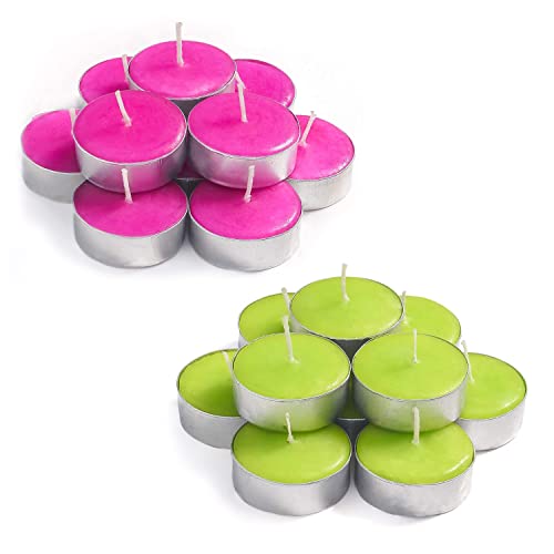 Exquizite Lilac And Jasmine Scented Tea Lights Candles - 30 Pack X 2 - Tealight Candles With 3-4 Hour Burn Time Tea Candles - Tea Light Candles For Holiday, Wedding And Home #TOP29