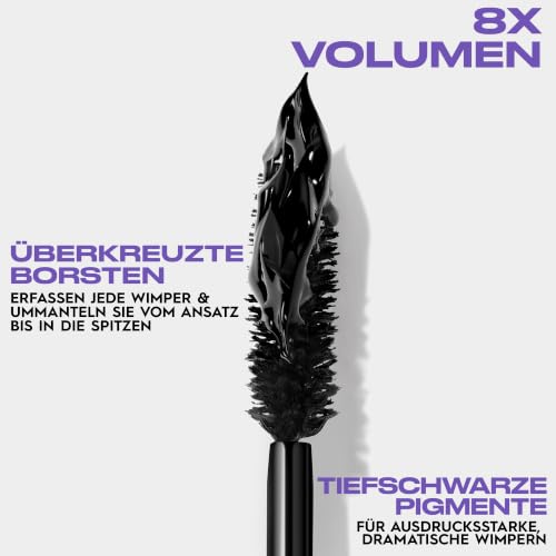 Urban Decay, Perversion, Mascara, Volumen, Stärkend & Wasserfest, Schwarz – Ansicht 4