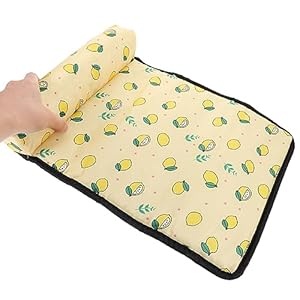 Adgcfkop Kühlmatte mit Zitronenmuster