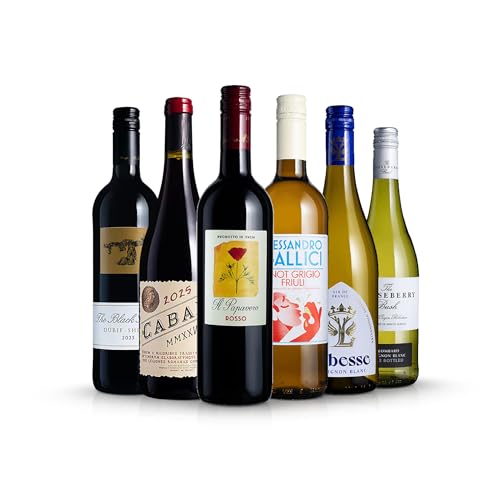Laithwaites Red and White Wine Customer Favourites Selection (Mixed Case of 6) 10.5-13.5% ABV