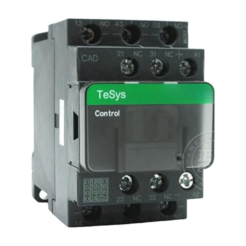 Relais CAD32FDC type contacteur auxiliaire 24V continu pour armoire électrique industrielle