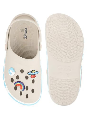 Image of URJO Unisex-Child Urjo SKR Bayband Kid's Clogs /Sandals with Back Strap Levirex Comfort Anti-Skid Waterproof Dailywear (Urjo By Neoz) Clog
