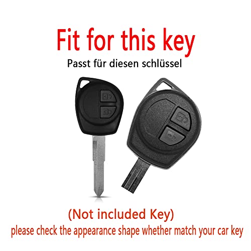 Coque de clé pour Suzuki Swift SX4 Jimny Vitara protection télécommande 2 boutons