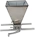 Produktbild Malzmühle mit 2 Rollen YUNRUX Handgetreidemühle Verstellbare Getreidemühle Schrotmühle Grain Malt Mill Crusher Silber