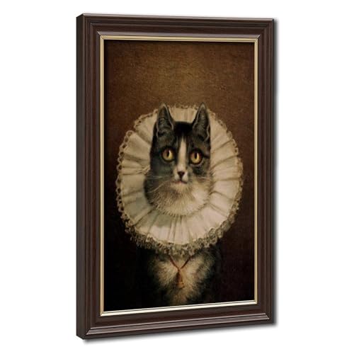 Chat de la Renaissance affiche sur toile pour habiller un mur vide avec originalité