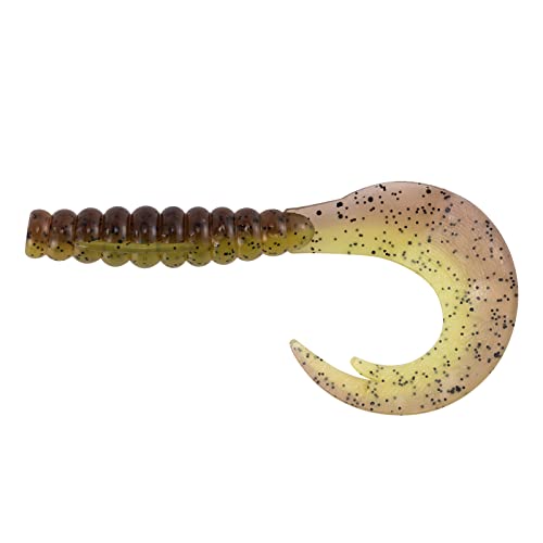 Dr.Fish 10 Pack Grub Soft Fishing Lures, 3 inch Soft Plastic Baits Worm Swimbaits Ribbon Tail Shad...