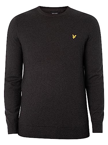 Pull Col Ras du Cou Lyle & Scott Hommes Coton Mérinos