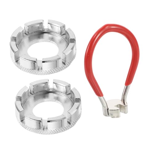 Abaodam 3Pcs Bicycle Spoke Wrench Precision Adjustment Tool for Wheel Alignment for Outdoor Cycling and Repair Shops Accurate Spoke Tensioning for Enhanced Stability