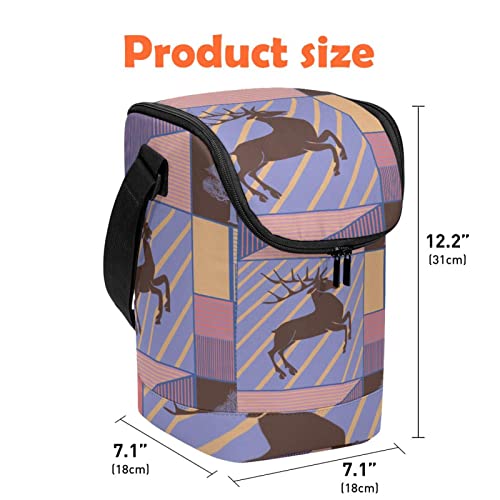 Bolsa para exteriores y oficina: porta alimentos con cremallera estilo nórdico 5