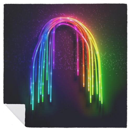 Servilletas de Tela Rainbow Neon 6 Piezas miniatura 6