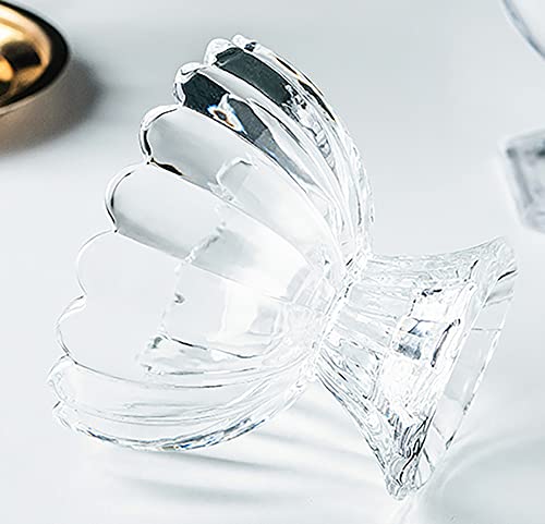 Cezoyx 6 Pack Glass Dessert Bowls - 5 Oz Footed Dessert Cups Glass Ice Cream Cups For Dessert, Sundae, Ice Cream, Salad, Cocktail, Condiment, Trifle #TOP2