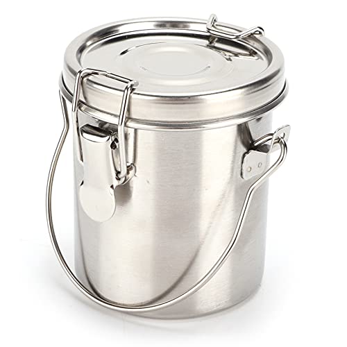QANYEGN Paint Brush Washer, Airtight Brush er with Lid and Filter, Stainless Steel Brush ing Bucket for Art Student, Painter