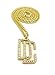 Shiny Jewelers USA MENS NEW ICED OUT DREAM CHASER DC PENDENT BOX,ROPE,CUBAN CHAIN NECKLACE HIP HOP