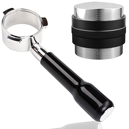 Firjoy 54Mm Bottomless Portafilter And Tamper Set For Breville Barista Express, Bes8 Series Breville Espresso Machine (Abs Handle-Black) #TOP10