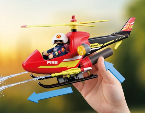 PLAYMOBIL City Action 72196 Hélicoptère de pompiers - vue 4
