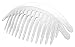 France Luxe Belle Interlocking Hair Combs, Large, 2 Count
