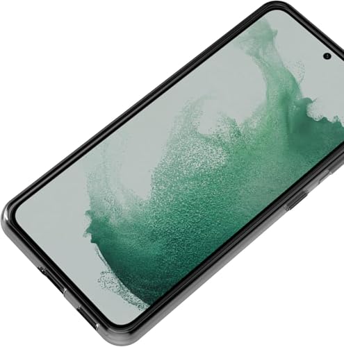 Image of NISHTECH for Samsung Galaxy S22 Plus 5G Premium Transparent Hybrid Soft Slim Dust Proof Back Case Cover Silicone with Camera Protection