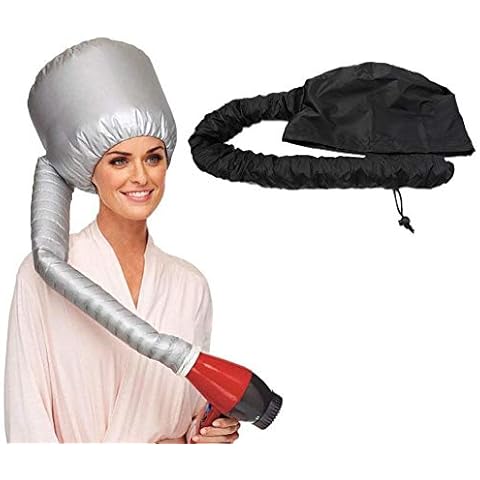 Hair Drying Hoods, Adjustable Soft Cap Hood Hair Dryer Attachment Hair Drying Styling Curling Accessories Cover
