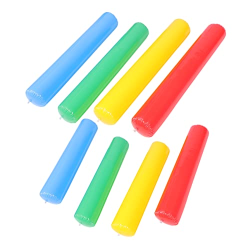 Vaguelly 8pcs Inflatable Cheering Sticks for for Sports Events Parties for Kindergartens Easy to Store Carry Create Fun Atmosphere