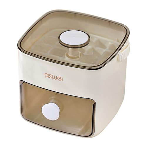 Bandeja de hielo de calidad alimentaria con tapa moldes de hielo para bebidas frías bandeja de cubitos de hielo con cubierta Herramienta de cocina para amantes de la cocina