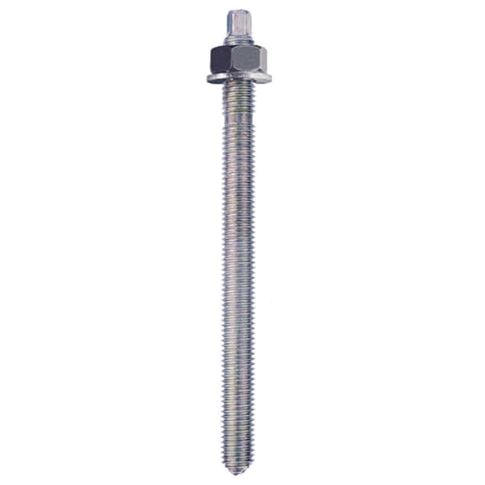 RAWLPLUG Rawl Threaded Resin Studs Zinc Plated M8 160mm Pack of 10