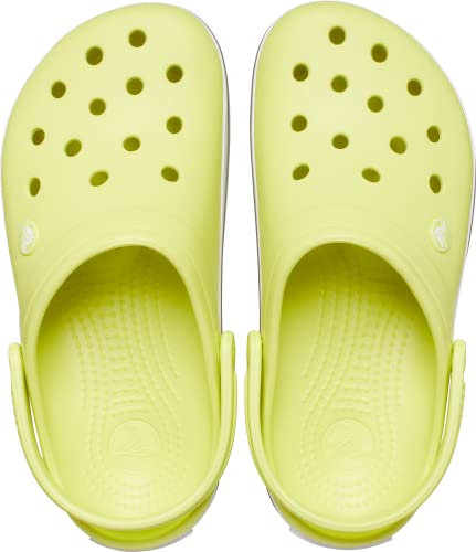 Image of Crocs Unisex Men's and Women's Crocband Clog, Citrus, 15 US