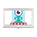 Universe Alien Monster Cyclops Business Card Holder Case Pocket Box Wallet