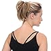 Oubeca Tousled Synthetic Hairpiece Scrunchies Straight Elastic Updo Scrunchy Bun For Women (8TT1133/27)