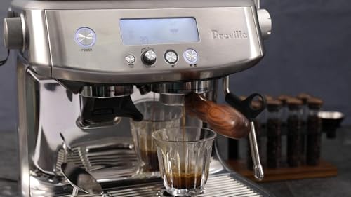 Image of Tamping Station for Portafilters Solid Wood Espresso Accessories 5-Slot Organizer with Anti-Slip Base & Adjustable height (small)