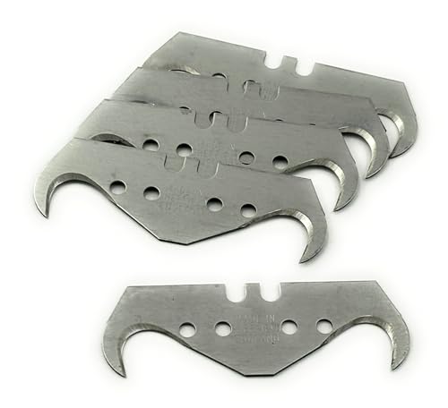 CCA Super Big Hook Trimming Blades x 100 for Roofing and flooring - Thumbnail 5