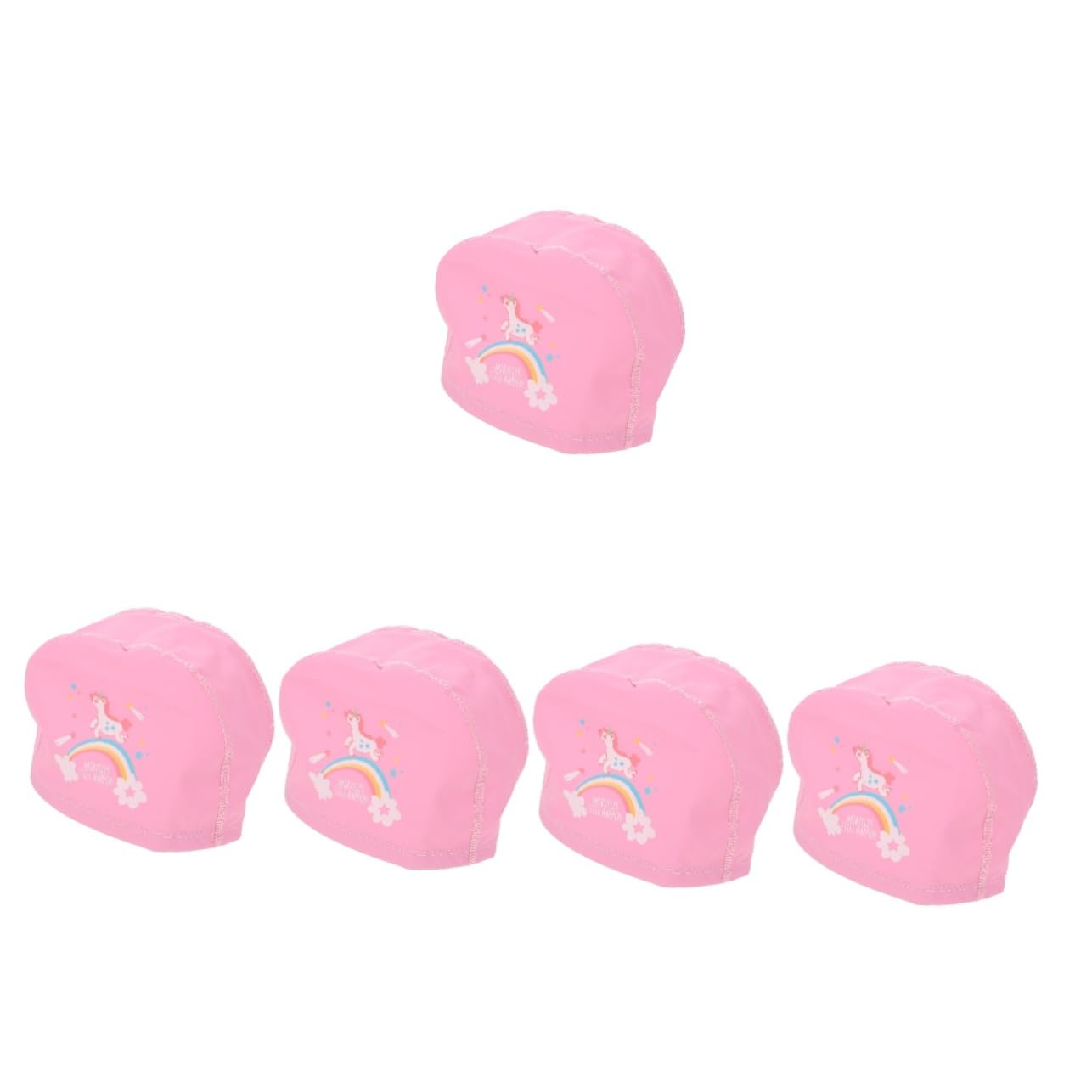 Bonnet de natation garçon fille antidérapant en PU pour la piscine - 8